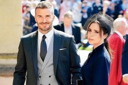 تیپ و ست زرد دیوید بکهام و ویکتوریا در سالگرد ازدواج