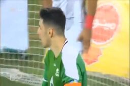 گل سوم پرسپولیس به تراکتور 