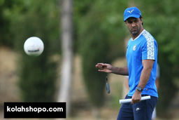 تیپ جذاب فرهاد مجیدی در تمرینات + عکس