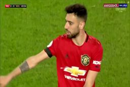 عملکرد برونو فرناندز در اولین بازی رسمی
