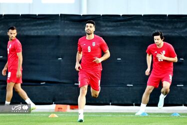 تمرینات تیم ملی قطر