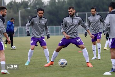 تمرینات تیم ملی فوتبال