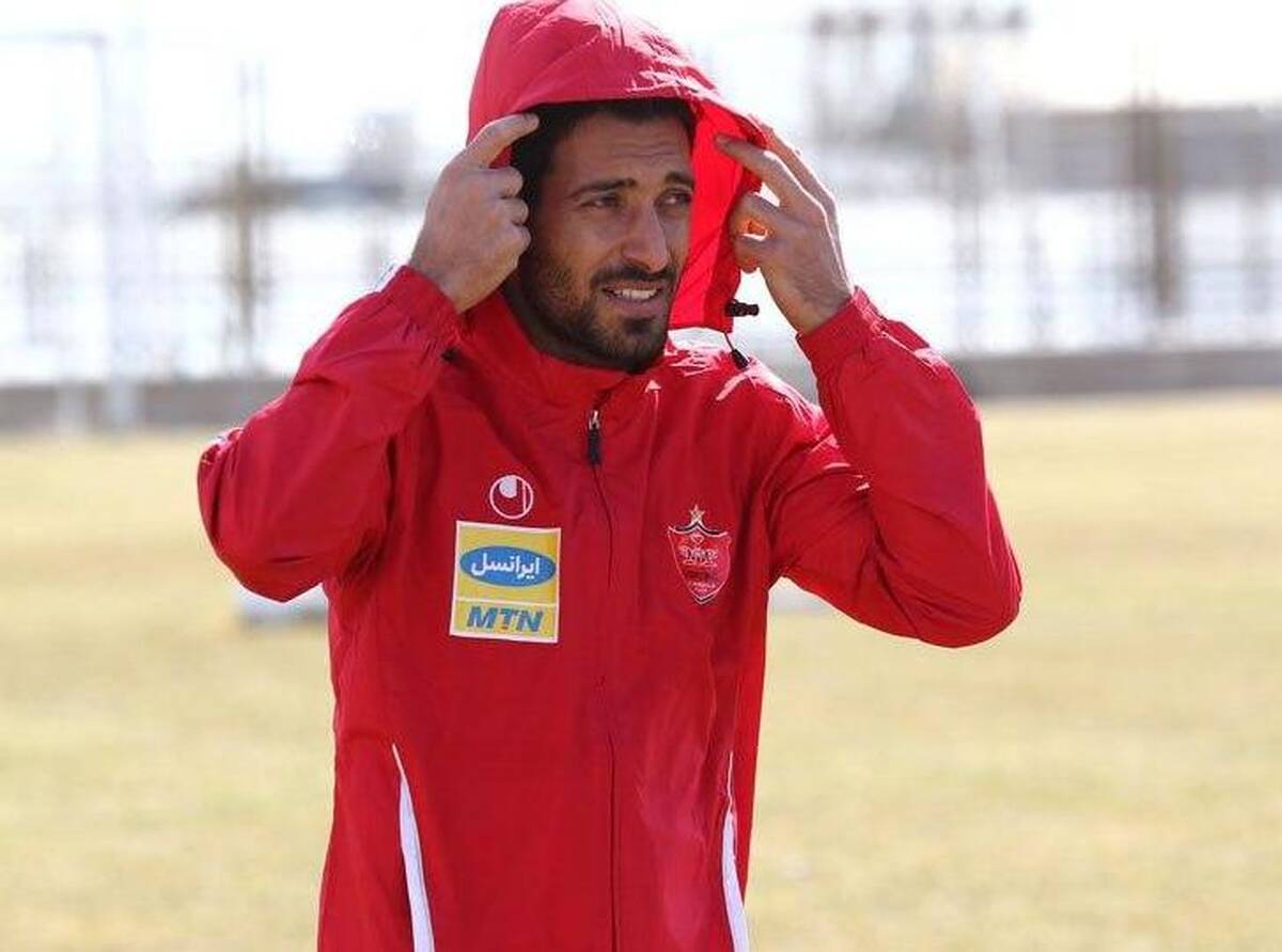 غمگین‌ترین بازیکن در اردوی پرسپولیس! + عکس

