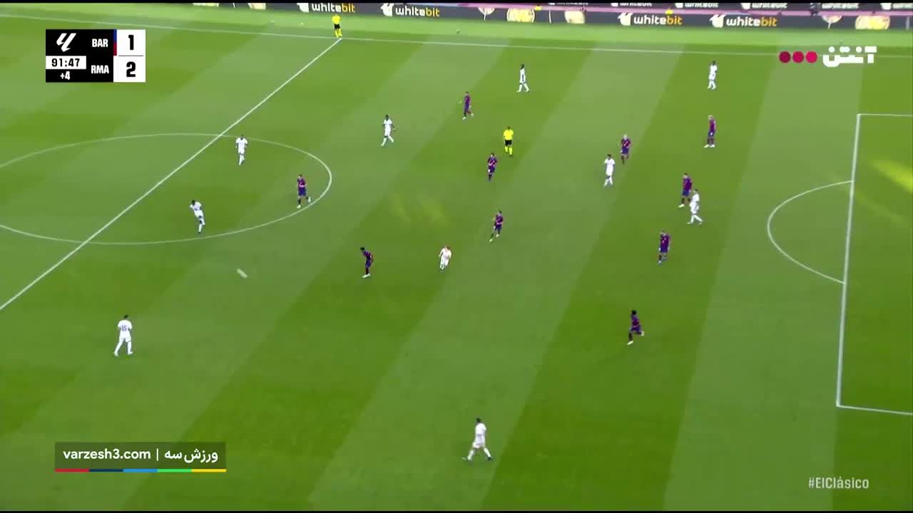 فیلم دبل بلینگام، گل دوم رئال مادرید به بارسلونا