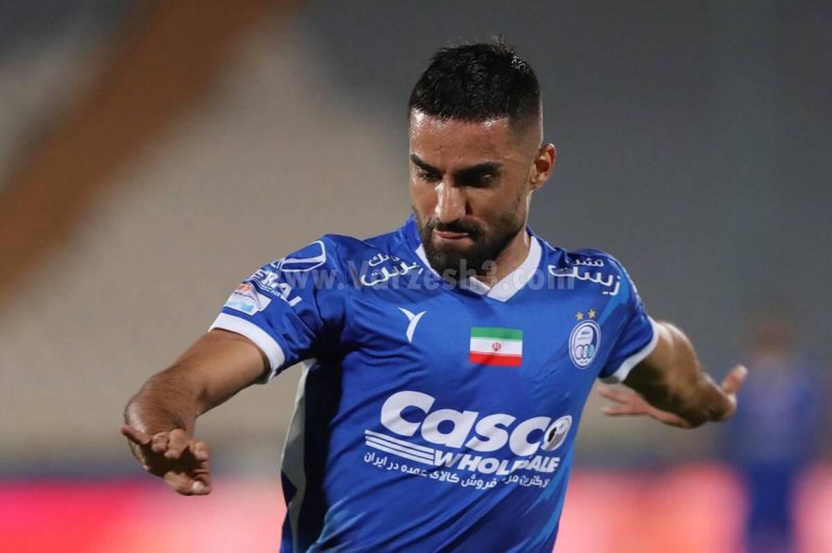 مهاجم استقلال آمد و در تمرینات حاضر شد