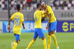 برد تکراری النصر مقابل الدحیل با هت تریک تالیسکا