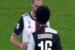 درگیری شدید بونوچی و کوادرادو (عکس)