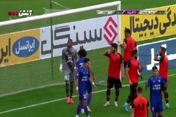 فیلم|تساوی هوادار مقابل مس رفسنجان