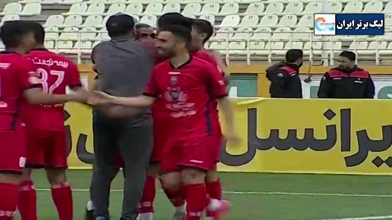 فیلم| برد نساجی مقابل پیکان در تهران|بزکشی جواب نداد