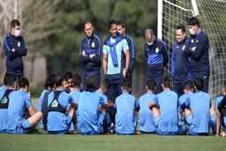 حضور عجیب فتح الله زاده در تمرین با استقبال مجیدی