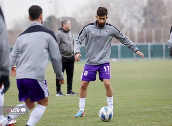 تمرینات تیم ملی فوتبال