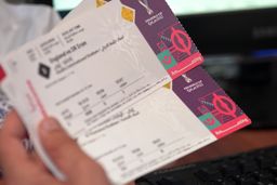 تصاویر توزیع بلیت بازیهای جام جهانی 2022 قطر
