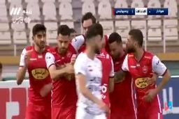 فیلم گل اول پرسپولیس به هوادار|پنالتی گولسیانی