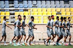 تصاویر و جزئیات تمرین پرفشار پرسپولیسی ها