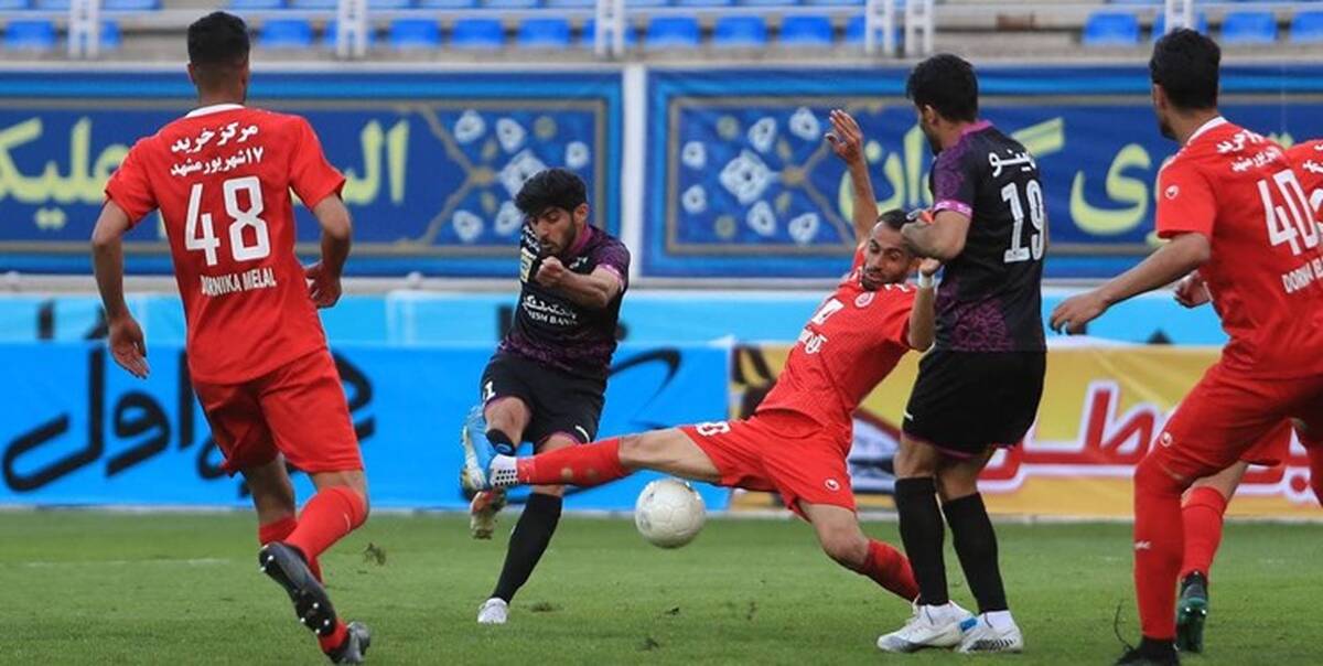 دیدار پدیده با پرسپولیس و گل گهر