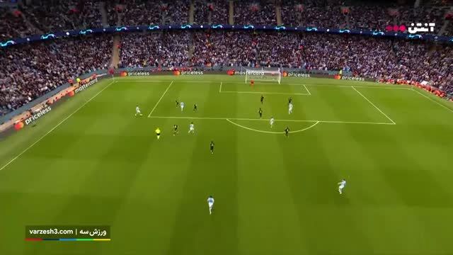 فیلم دبل سیلوا؛ گل دوم منچسترسیتی به رئال مادرید