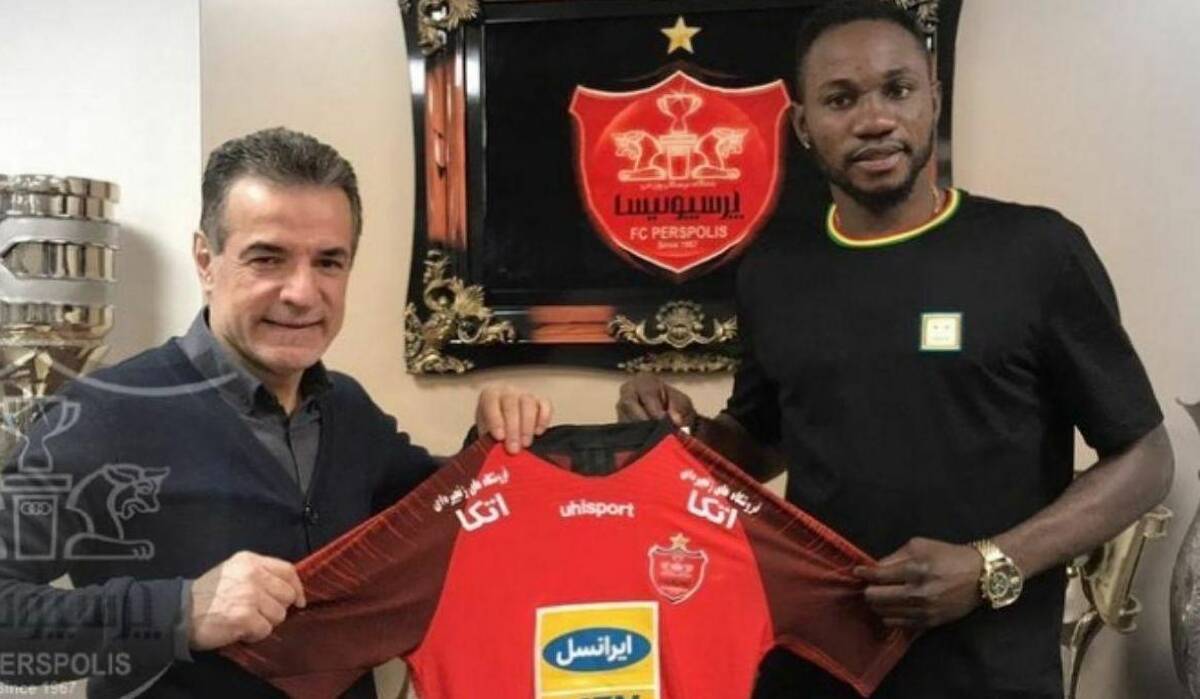 پرسپولیس بالاخره مهاجم خرید؛ عکس