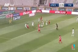 فیلم گل دوم پرسپولیس به هوادار|حرکت دیدنی امیری