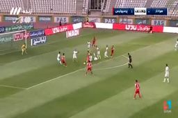 فیلم گل دوم پرسپولیس به هوادار|حرکت دیدنی امیری