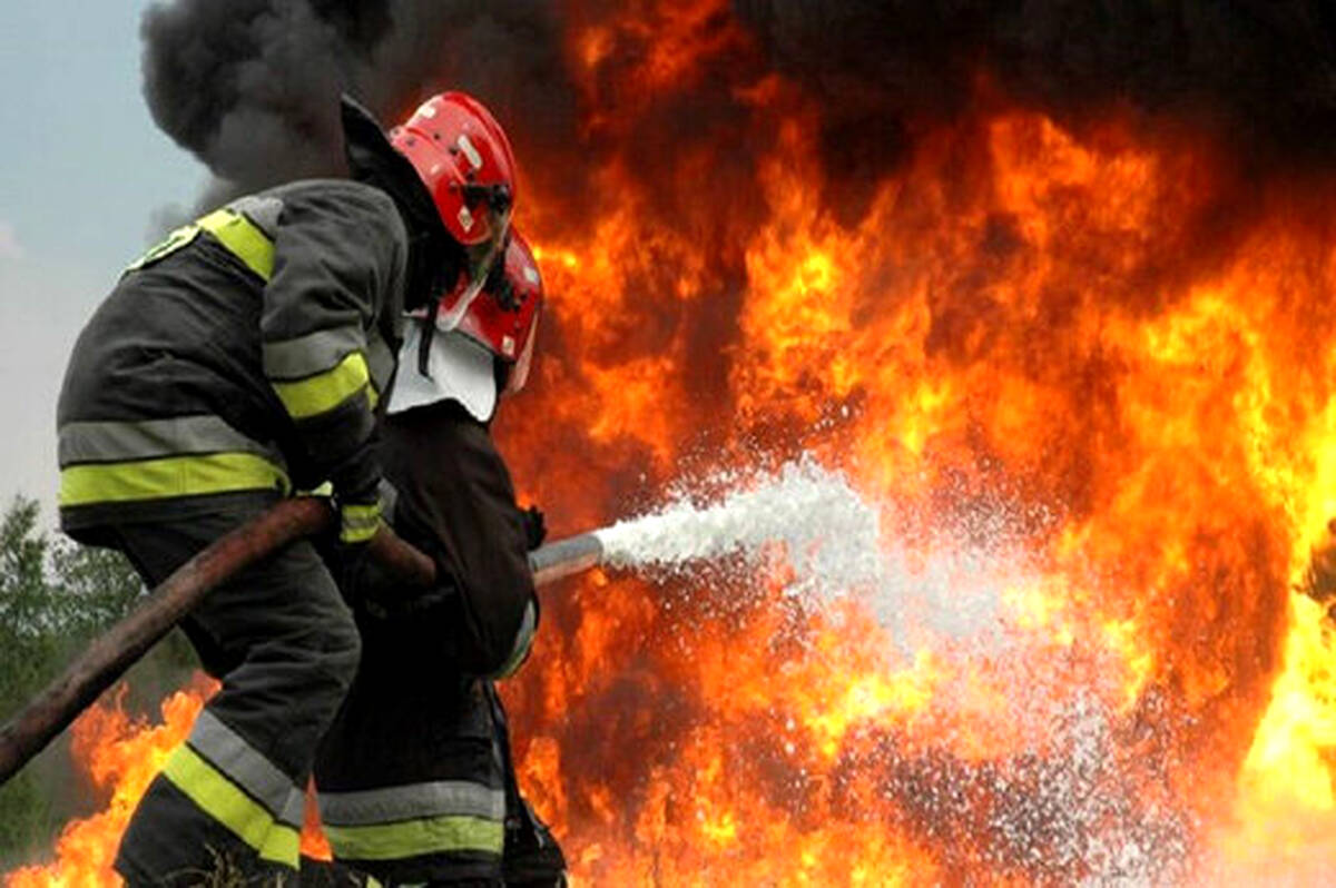 آتش‌سوزی شبانه وحشتناک| پارک آبی پارس نابود شد|فیلم