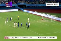 گل دوم تیم ملی امید به تایلند توسط سلمانی