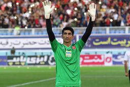 مراسم استقبال پرسپولیسی‌ها از بیرانوند


