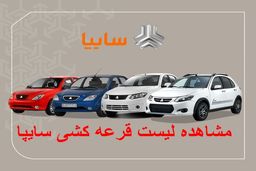 زمان قرعه کشی جدید محصولات سایپا مشخص شد

