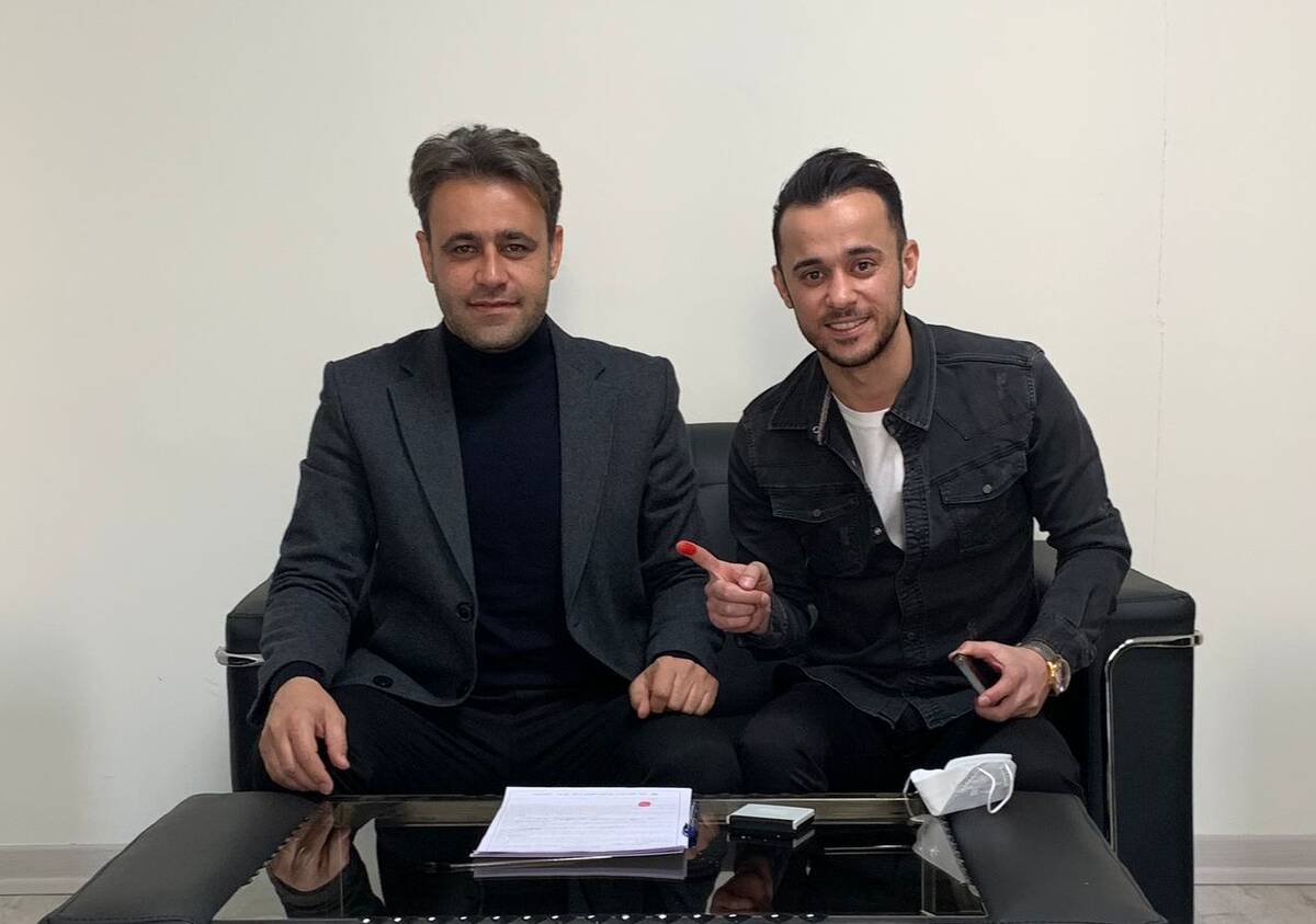 وینگر سرعتی اسبق پرسپولیس نفتی شد|عکس