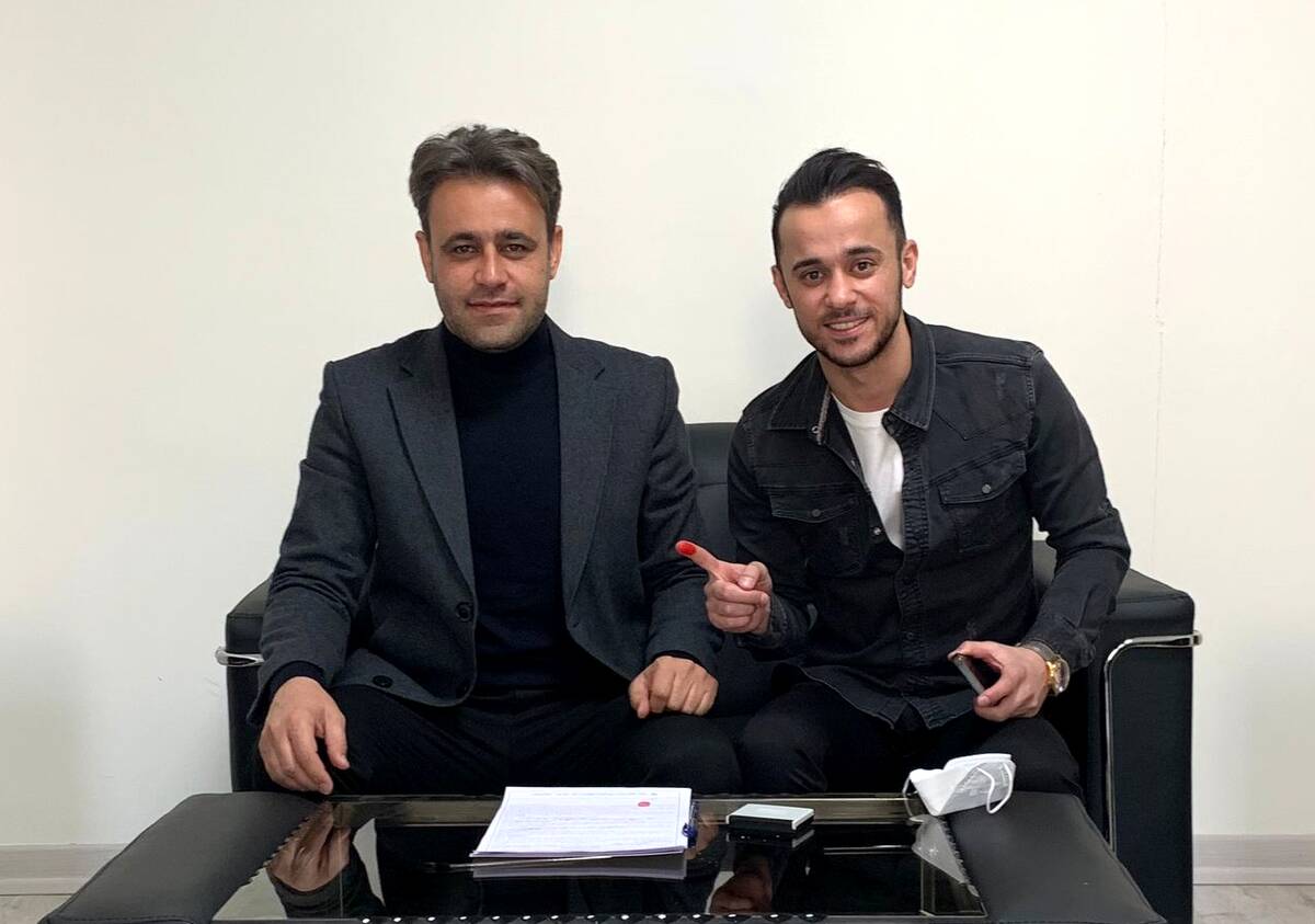 وینگر سرعتی اسبق پرسپولیس نفتی شد|عکس