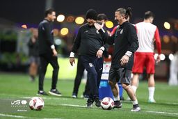 تصاویر آخرین تمرین تیم ملی پیش ازبازی با سوریه