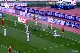 فیلم گل اول پرسپولیس به هوادار با ضربه ترابی 
