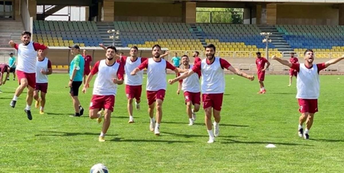 روز تمرینی آرام بازیکنان پرسپولیس