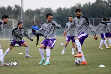 تمرینات تیم ملی فوتبال