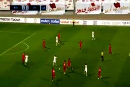 گل اول ایران به بحرین با طلسم شکنی سردار