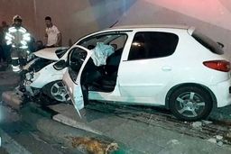 لحظه وحشتناک تصادف پراید و کامیون نوشابه|چه بلایی بر سر کامیون آمد|فیلم