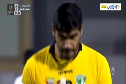 فیلم ضربه و گل دیدنی نوراللهی مقابل الامارات