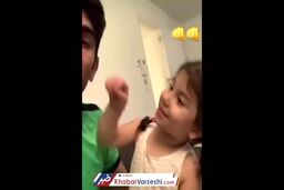 دختر بیرانوند آبروی پدر فوتبالیستش را برد! + فیلم

