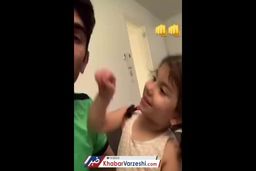 دختر بیرانوند آبروی پدر فوتبالیستش را برد! + فیلم

