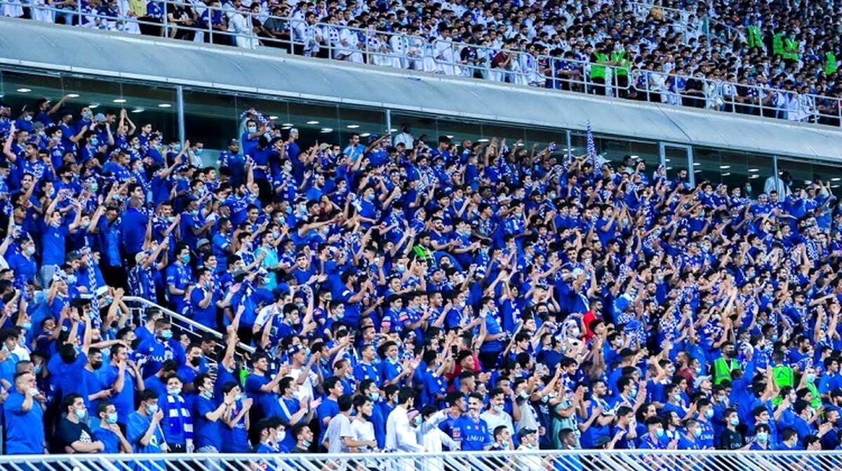 شعارهای عجیب هواداران پرشور الهلال پس از شکست دادن پرسپولیس