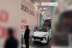 فیلم ورود تیم استقلال تاجیکستان به ورزشگاه آزادی