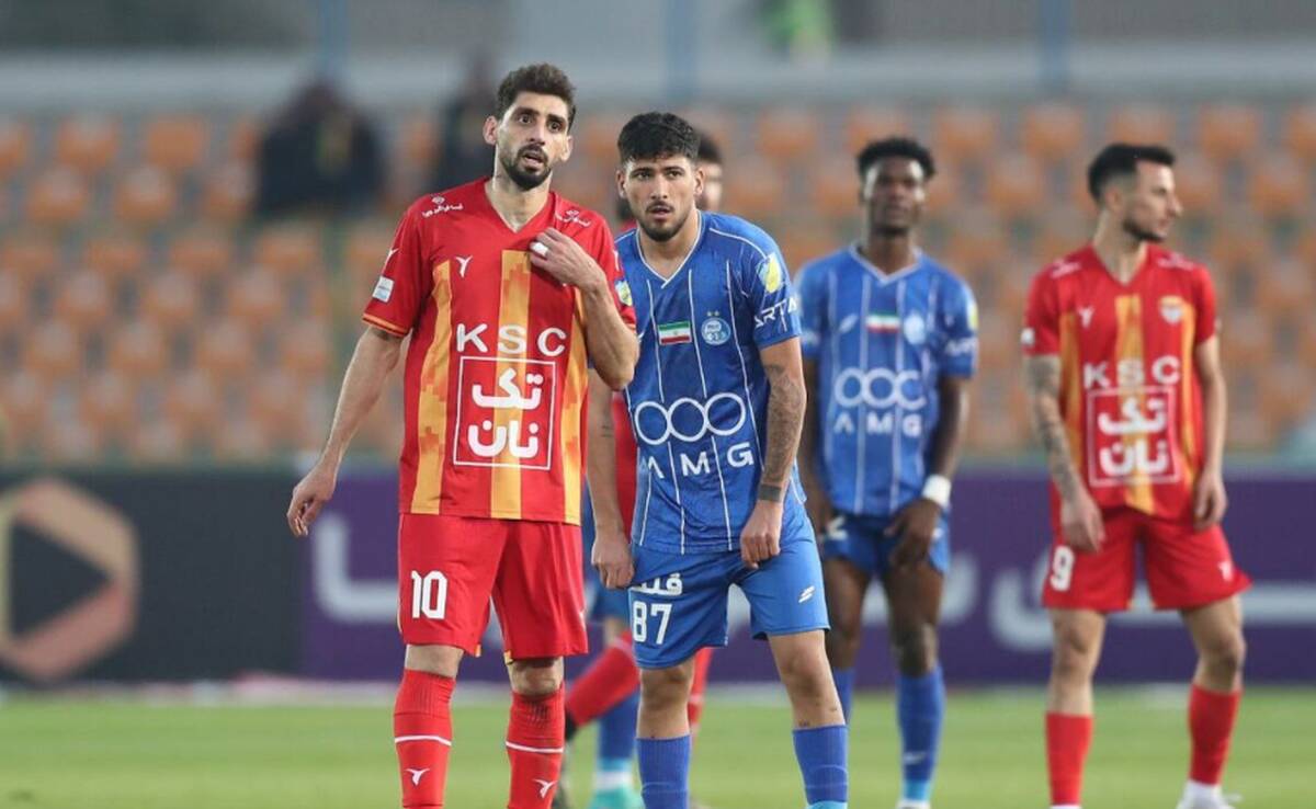 استقلال و ۵ تغییر در دیدار مقابل فولاد خوزستان 
