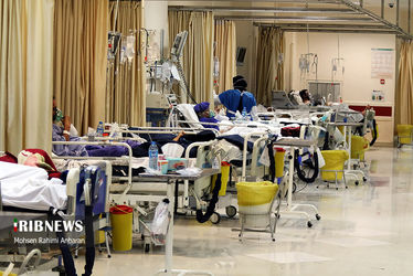 تلخ ترین تصاویر کرونایی در بیمارستان