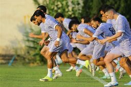 تمرین اختصاصی چشمی و آسانی در کمپ حجازی
