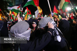 تصاویر اجتماع عاشقان مبارزه با اسرائیل