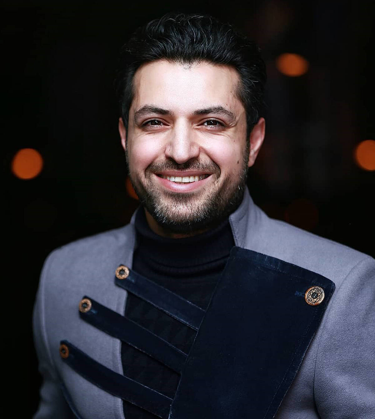 اشکان خطیبی در کنار استاد کلهر