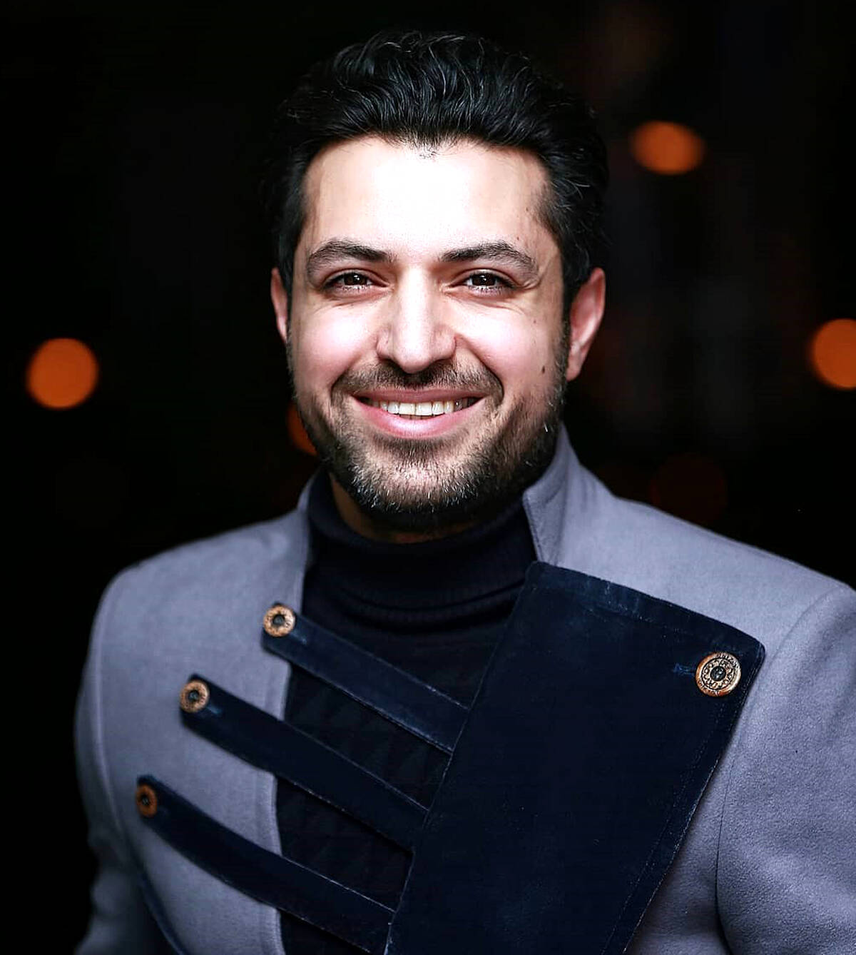 اشکان خطیبی در کنار استاد کلهر