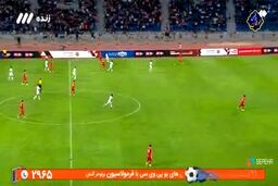فیلم گل اول ایران به اردن|ضربه دیدنی آزمون