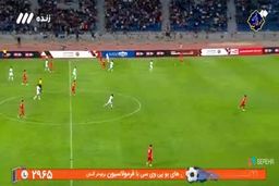 فیلم گل اول ایران به اردن|ضربه دیدنی آزمون