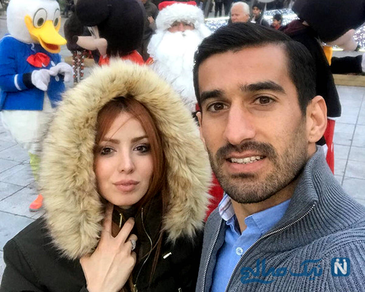 عکسی که احسان حاج صفی از پدرشدنش منتشر کرده+تصویر همسرش آذین