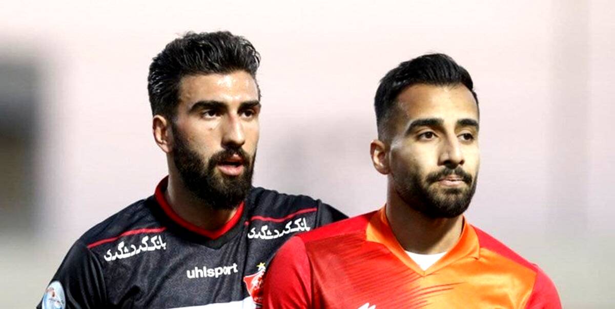 مطهری، وینگر پرسپولیس را به نساجی برد|عکس